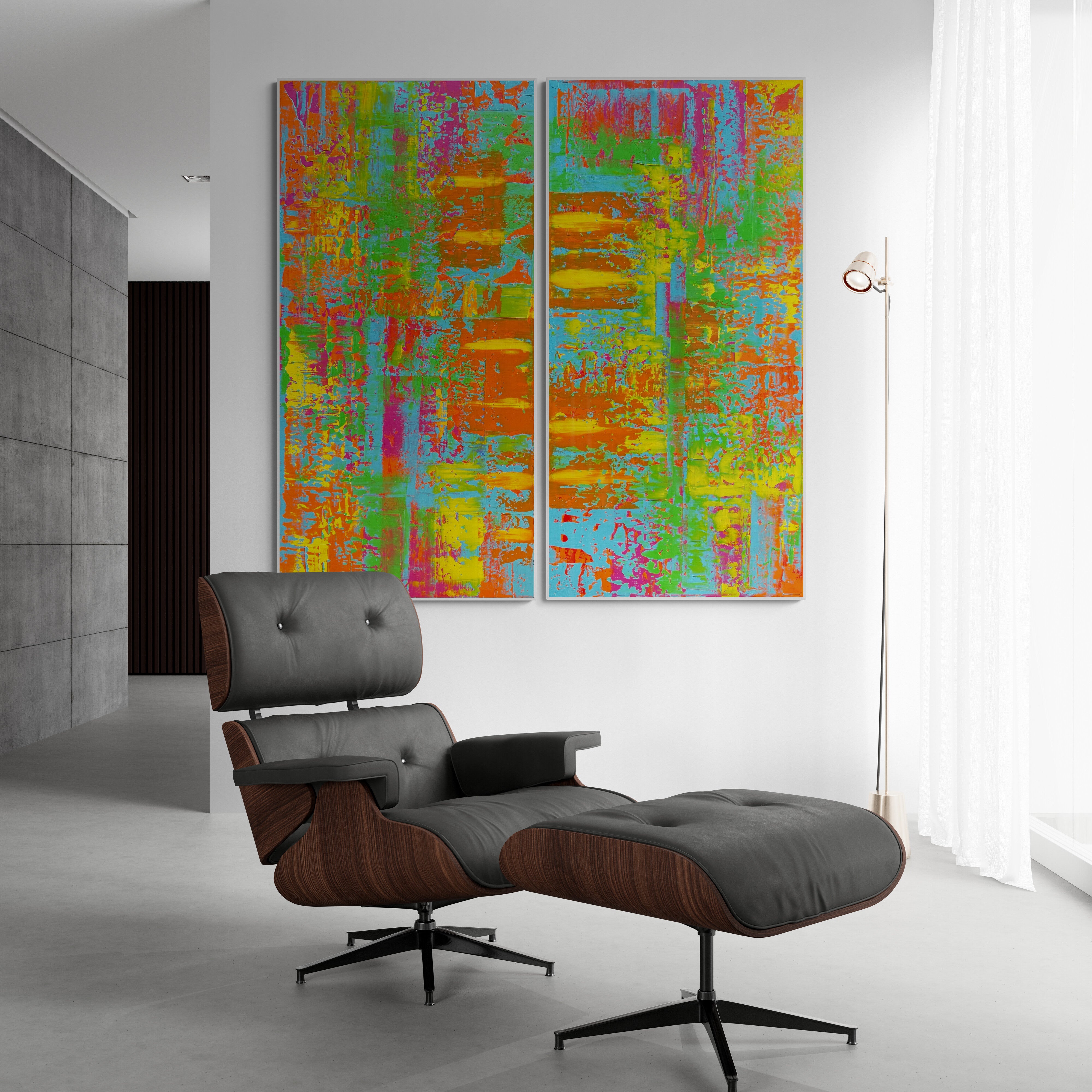 Continuum of Light (2026) - Julijana Ravbar - Abstract Art