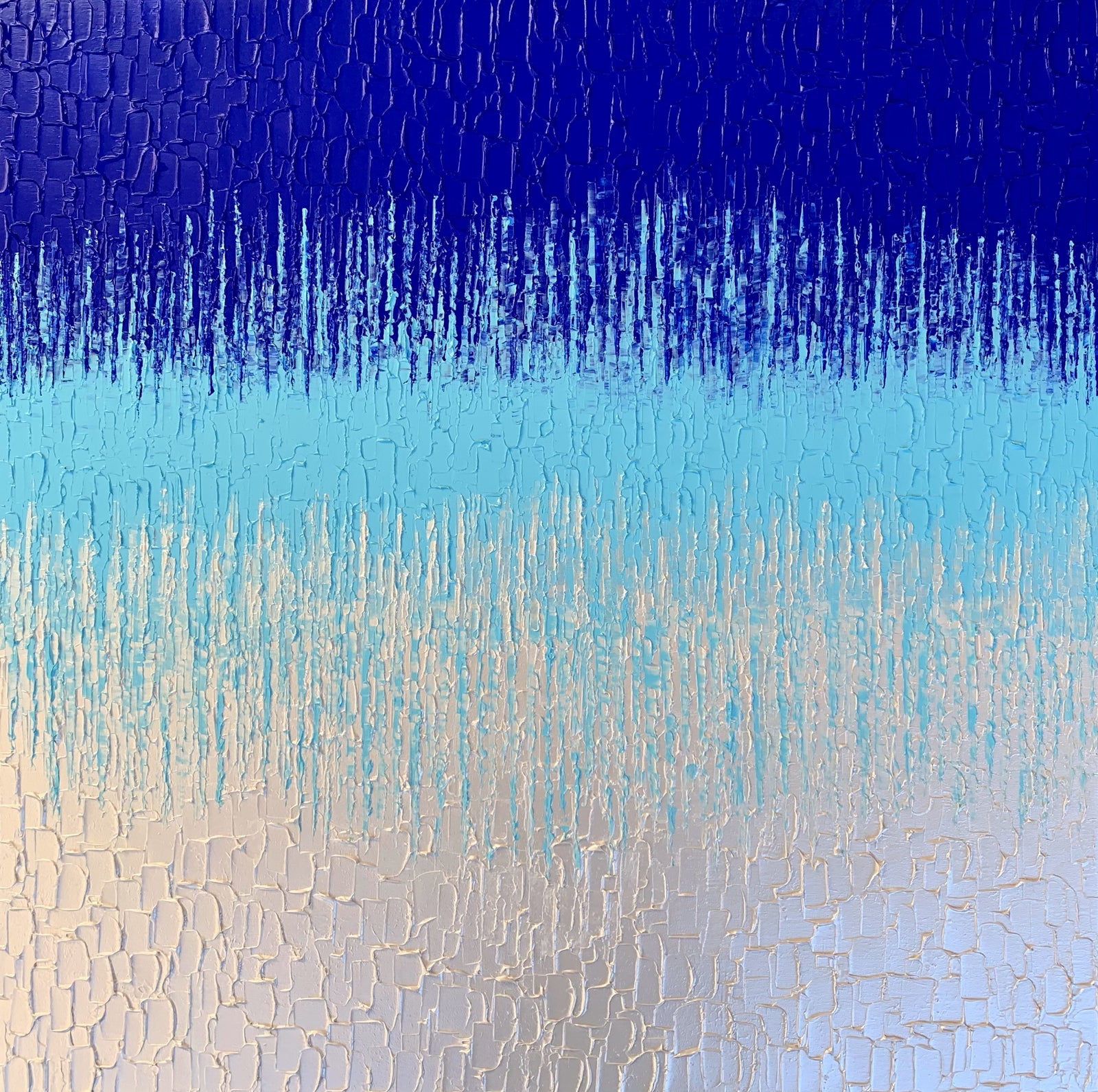 Cascade of Blue #4 (2020)